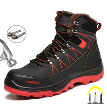 Load image into Gallery viewer, Mens Safety Boots Winter Steel Toe Safety sole
