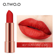 Load image into Gallery viewer, Matte Lipstick Nude Brown Red Lips Makeup Silky
