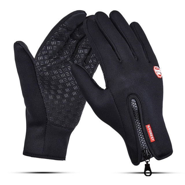 Touch Screen Windproof Sport Gloves,Men Women Thermal