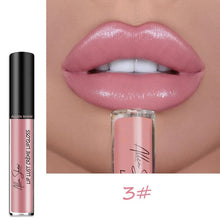 Load image into Gallery viewer, Nude Shiny Liquid Lip Moisturizing Lip Gloss Long-lasting
