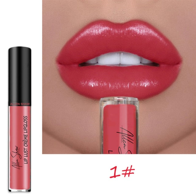Nude Shiny Liquid Lip Moisturizing Lip Gloss Long-lasting