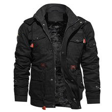Load image into Gallery viewer, Mountainskin Men&#39;s Warm Hooded Coat Thermal  Outerwear Military
