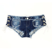 Load image into Gallery viewer, Women&#39;s Jeans Denim Shorts Low Waist Sexy Clothing
