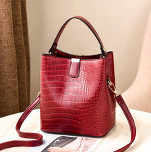 Load image into Gallery viewer, Women Pattern Handbag Casual Crocodile Shoulder Messenger Bags
