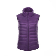 Load image into Gallery viewer, Women&#39;s Ultra Light Down Vests  Lightweight Windproof Warm
