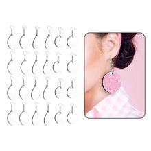 Load image into Gallery viewer, 24Pcs Sublimation Blank Earrings with Earring Hooks Double-Sided Heat Transfer for DIY Jewelry Crafts Women Girls
