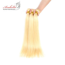 Load image into Gallery viewer, 100% Human Hair Bundles Blonde Hair Extension Remy Blonde
