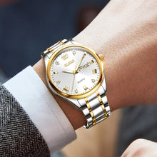 Load image into Gallery viewer, OLEVS Watch Men Luxury Sport Quartz Clock Top Brand Stainless Steel Waterproof Wristwatch Relogio Masculino Gifts for Men - radiantonlinemall
