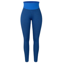 Load image into Gallery viewer, Sexy Yoga Pants Fitness Sports Leggings Jacquard Sports Leggings Female Running Trousers High Waist Yoga Tight Sports - radiantonlinemall
