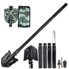 Load image into Gallery viewer, Camping Shovels Military Folding Shovel Outdoor Survival Pocket Tools Hiking Gear Edc Tool Snow Multi Tool Spyderco Equipment - radiantonlinemall
