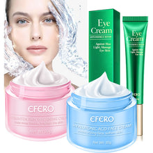 Load image into Gallery viewer, 2PCS Face Cream Remove Freckle Anti-Wrinkle Whitening Face Cream Hyaluronic Acid Moisturizing Anti-aging Eye Cream Skin Care - radiantonlinemall
