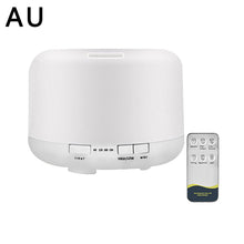 Load image into Gallery viewer, Aroma Diffuser 500 Ml Electric Ultrasonic Essential Oils Diffuser Air Atomizing Humidifier With Remote Control Pure White - radiantonlinemall
