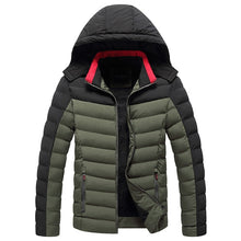 Load image into Gallery viewer, Men Winter Warm Hooded Softshell For Windproof Soft Coat Shell Jacket Plush Super Warm Jacket Winter Hiking Ski Jacket - radiantonlinemall
