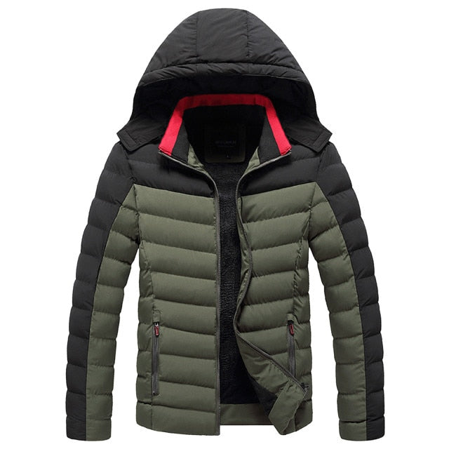 Men Winter Warm Hooded Softshell For Windproof Soft Coat Shell Jacket Plush Super Warm Jacket Winter Hiking Ski Jacket - radiantonlinemall