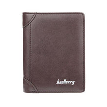 Load image into Gallery viewer, Men Wallet Leather Business Foldable Wallet Luxury Billfold Slim Hipster Cowhide Credit Card/ID Holders Inserts Coin Purses - radiantonlinemall
