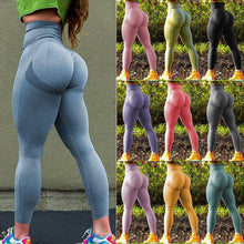 Load image into Gallery viewer, Scrunch Butt Leggings for Women Workout Yoga Pants Ruched Booty High Waist Seamless Leggings Compression Tights - radiantonlinemall
