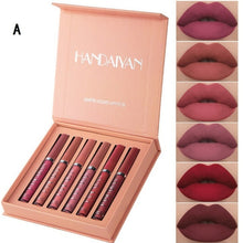 Load image into Gallery viewer, 6 Colors Matte Lipstick Sets 24 Hour Long Lasting High Pigmented Nude Makeup Matt Lipsticks Sets Cosmetic - radiantonlinemall
