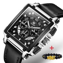 Load image into Gallery viewer, Original Watch for Men  Luxury Hollow Square Sport
