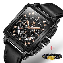 Load image into Gallery viewer, Original Watch for Men  Luxury Hollow Square Sport
