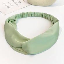 Load image into Gallery viewer, Women Hairband Suede Headband Knot Elastic  Solid Hair Accessories
